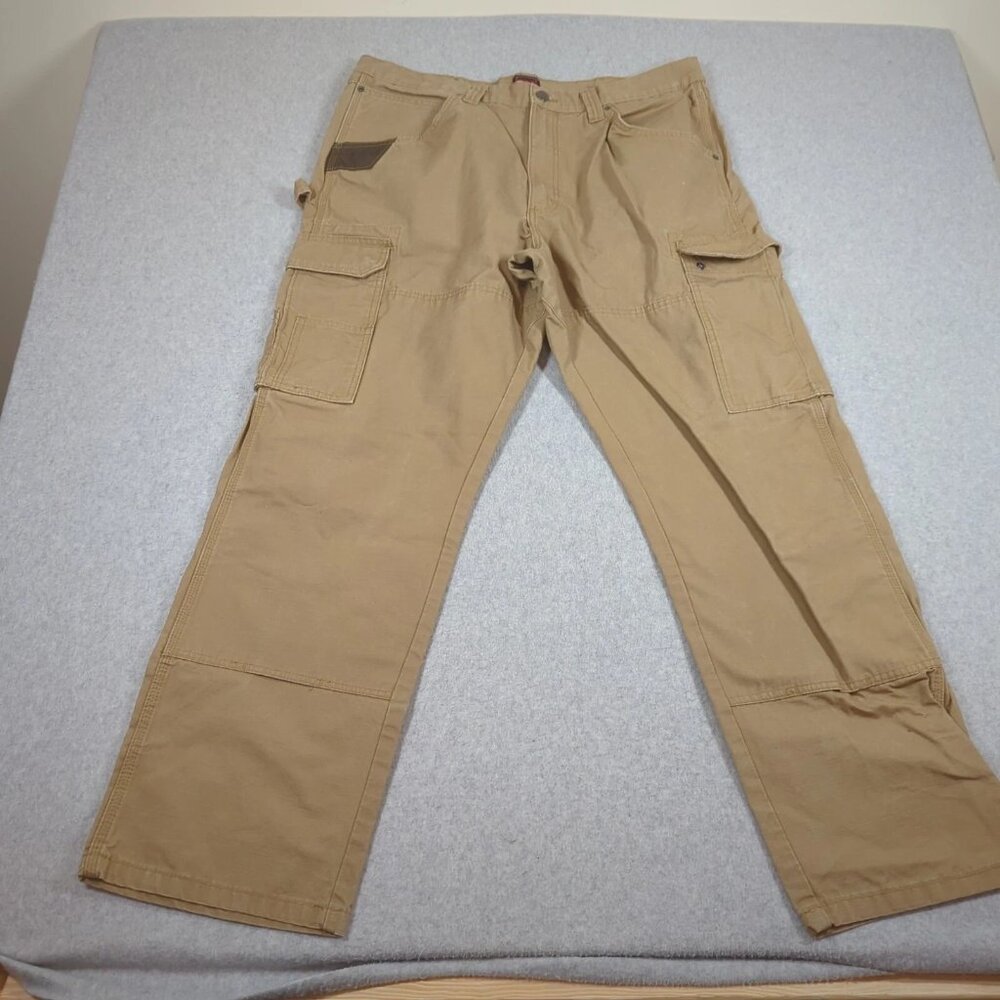 Wrangler Tan Cargo Pants - Men's Workwear